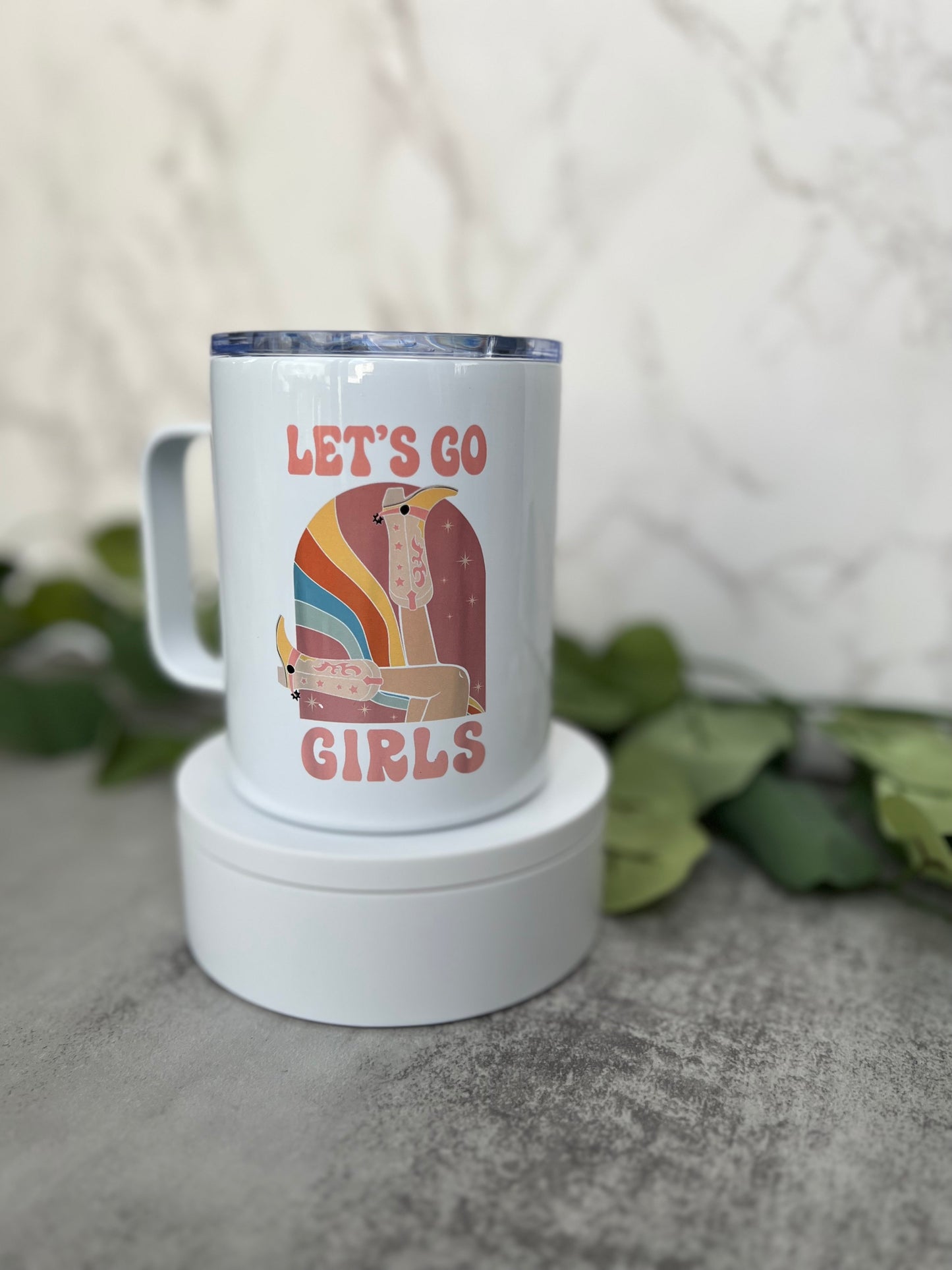 Let's Go Girls Stainless Steel Double Walled Mug