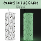 GLOW IN THE DARK Ghost 20 oz. Skinny Tumbler